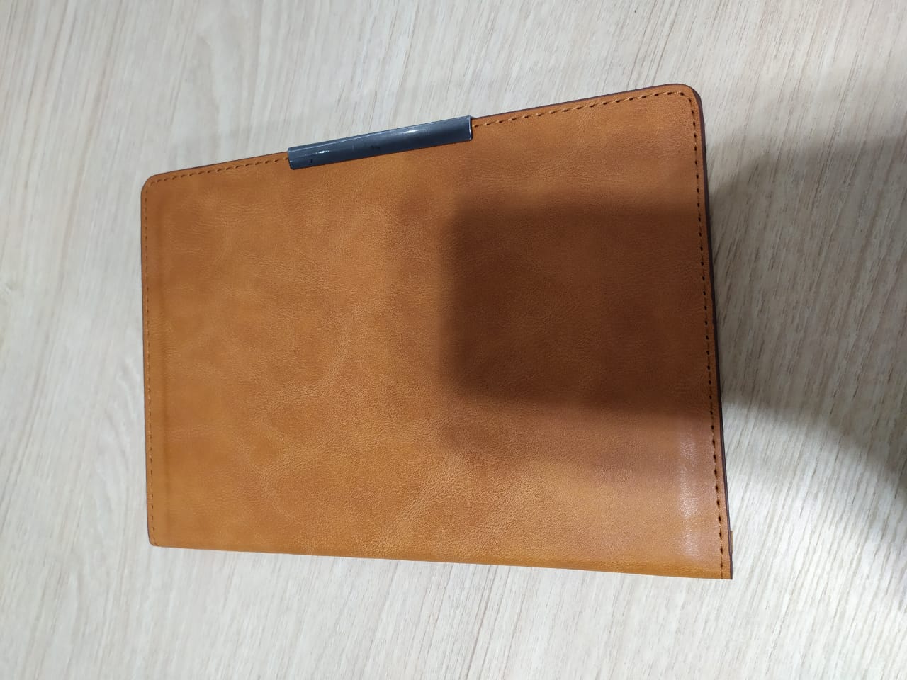 O 096 Libreta Poe (Cafe / curpiel)
