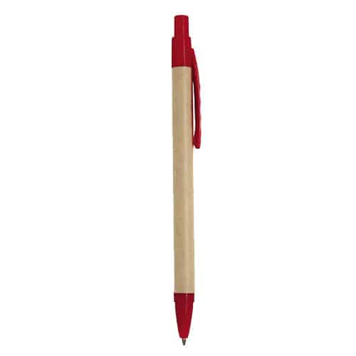 BP 3863 Boligrafo Eco Style  (Rojo / cartón)