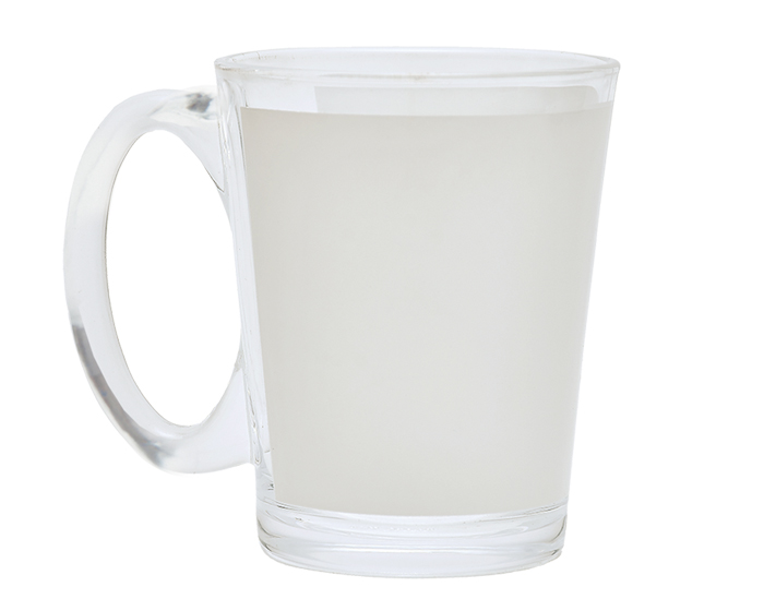Taza de Vidrio de Sublimación 10 oz Dana A2382 Transparente (Vidrio)
