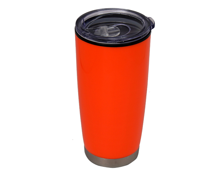 Termo Doble Pared de Plástico Yago A2430 Naranja (Plástico as)