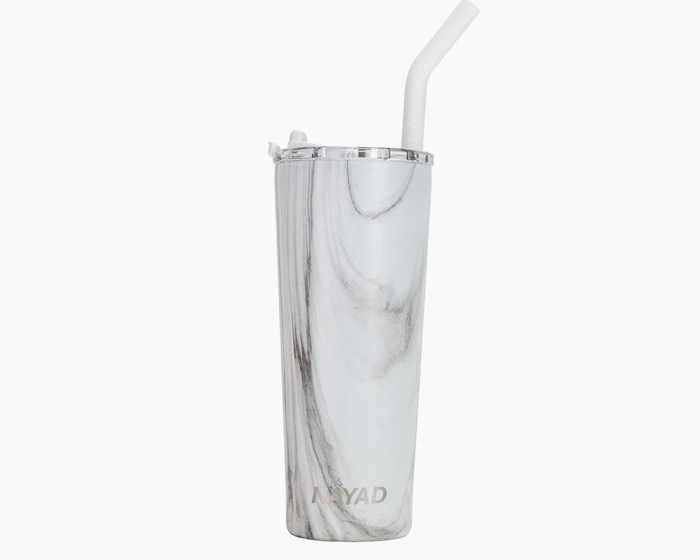 Termo Doble Pared Acero Inoxidable 22 oz. Nayad Trouper A2779 Marmoleado (Acero inoxidable / tritan)