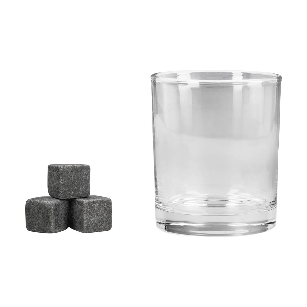 BAR 031 BE – Set de Bar Dundee (Beige / vidrio / madera / piedra)