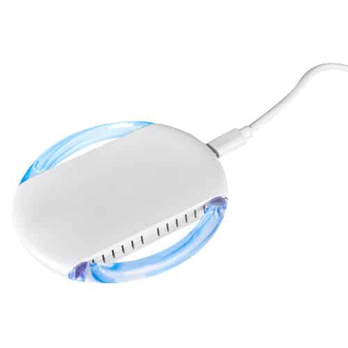 CEL 036 B – Cargador Inalámbrico Namu (Blanco / plastico)