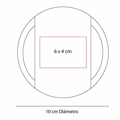CEL 036 B – Cargador Inalámbrico Namu (Blanco / plastico)