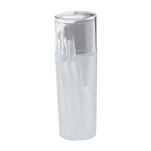 DAM 570 – Set de Brochas Crystal Face (Transparente / plastico)
