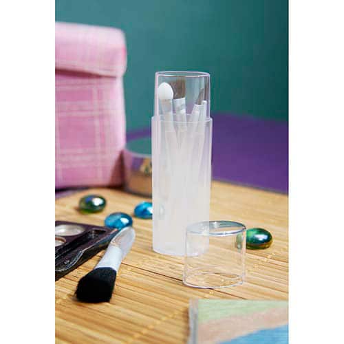 DAM 570 – Set de Brochas Crystal Face (Transparente / plastico)