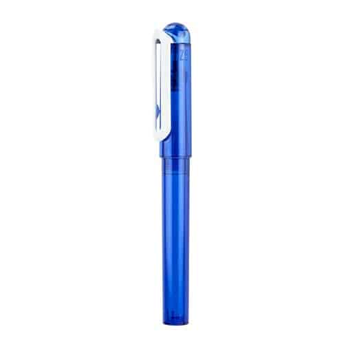 GEL 030 A – Bolígrafo Khor Azul (Azul traslucido / plastico)