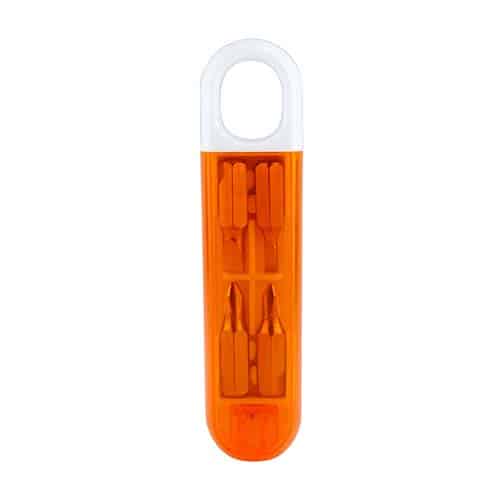 HER 031 O – Desarmador Azuer Naranja (Naranja traslucido / plastico / metal)