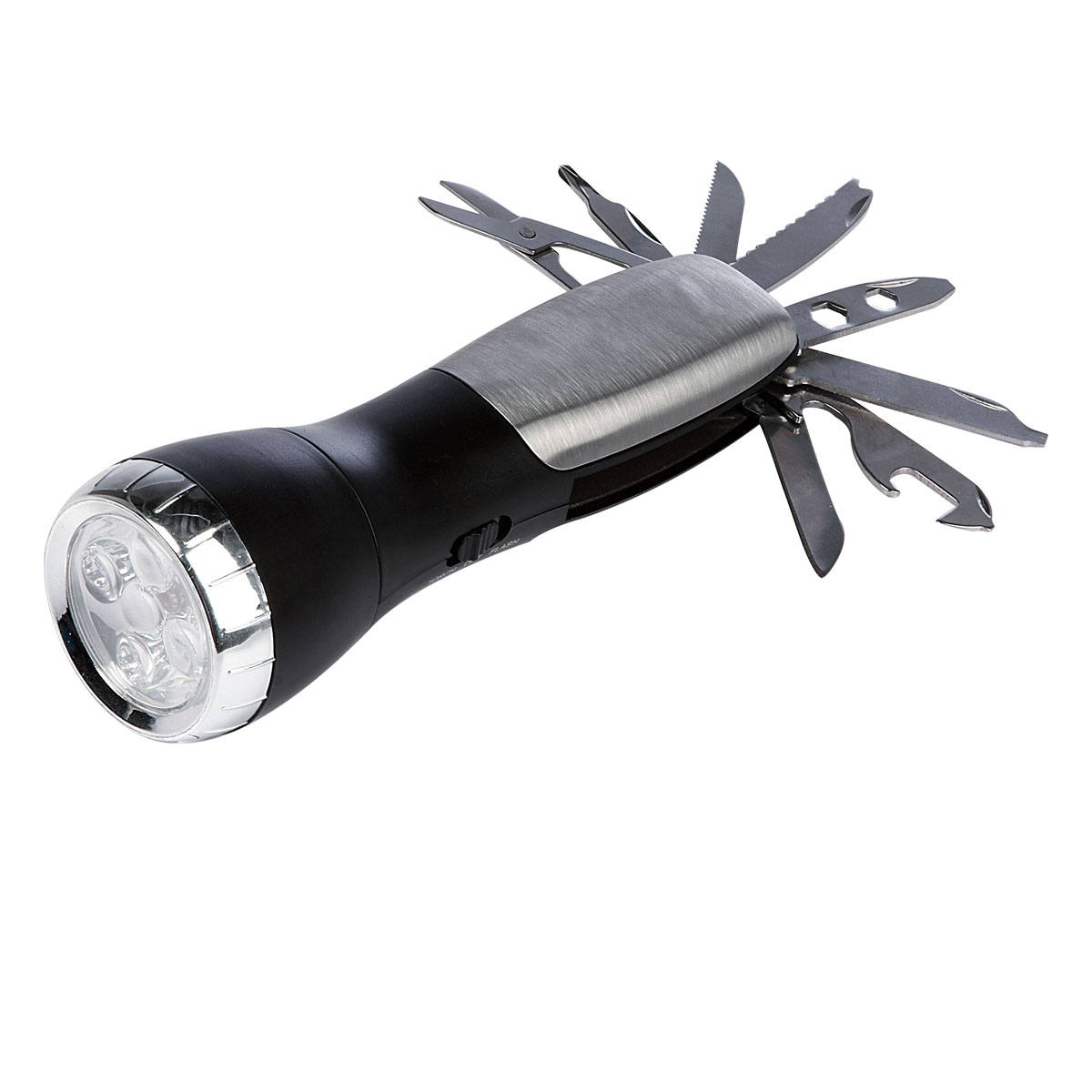 LAM 600 – Lámpara con Navaja Pathfinder (Plata / metal / plastico)