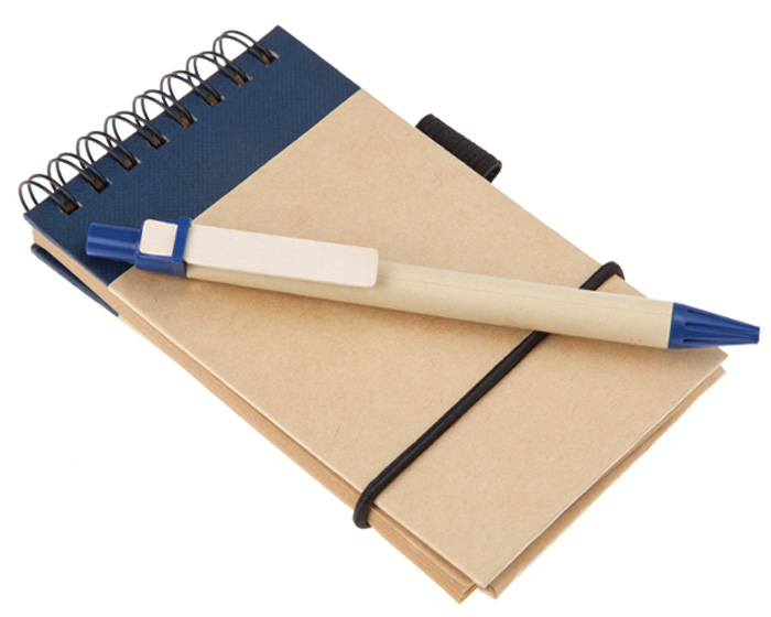 Libreta Green Life LIBOF01 Azul (Cartón)