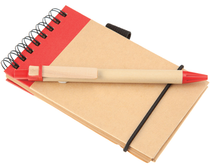 Libreta Green Life LIBOF01 Rojo (Cartón)