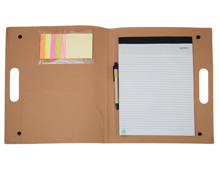 Portafolio Ecologico Green Top PEC2728 Beige (Cartón)
