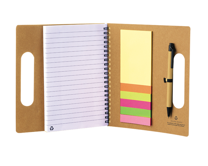 Libreta/ Portafolio Ecologico Kairo PEC4224 Beige (Cartón)