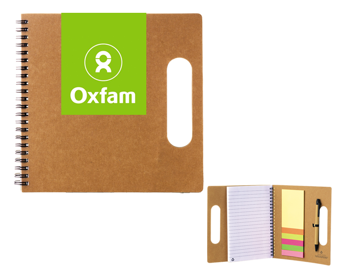 Libreta/ Portafolio Ecologico Kairo PEC4224 Beige (Cartón)