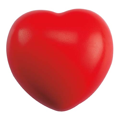 SOC 011-09 – Corazón Anti-stress Rojo (Rojo / pu)