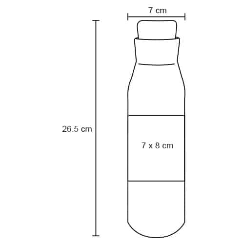 T 123 Termo Venti (Negro / acero inoxidable)