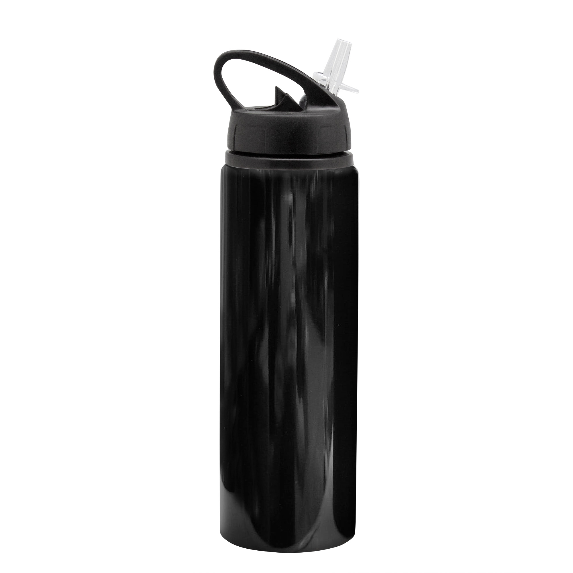 Botella “Drinker” (T622 NEGRO METALIZADO)