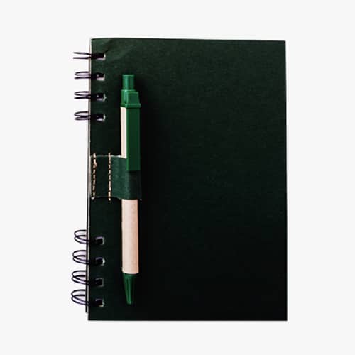 LE 008 Libreta Ónix (Verde / cartón)