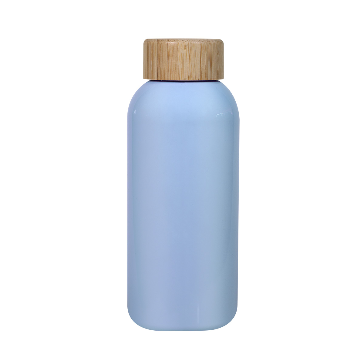 ANF 075 AP – Cilindro Lemn Azul Pastel Sólido (Azul pastel / plastico / bambu)