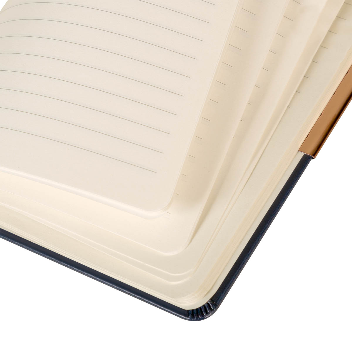 HL 9047 A – Libreta Kolm Azul (Azul / curpiel / papel)