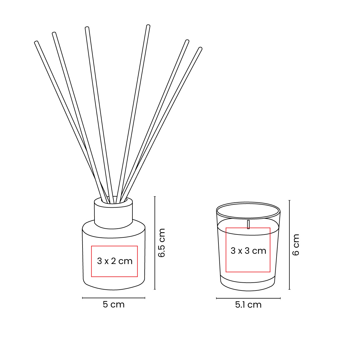 KTC 950 B – Set de Hogar Alice Blanco (Blanco / vidrio / cera de soya / fibra de poliester / fragancia)