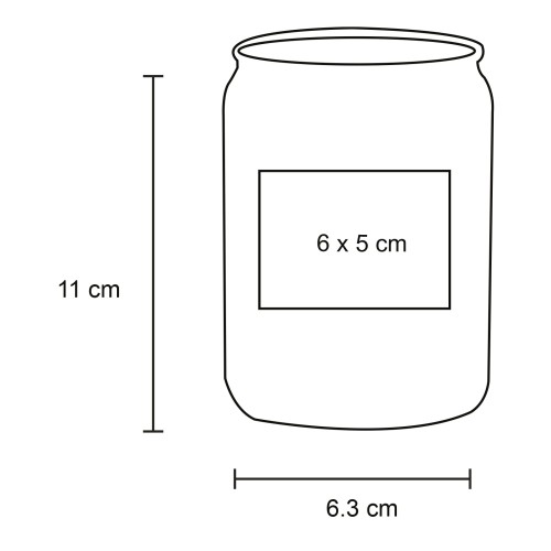 Vaso Fresca T 327 AMARILLO SOLIDO (T327 – pet / polipropileno – articulo promocional)