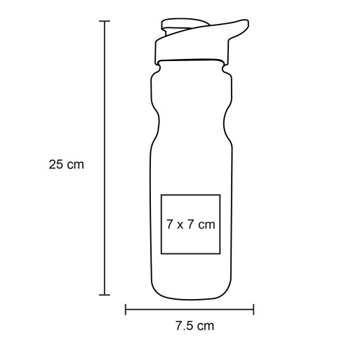 Cilindro Plastico Taro T 326 ROJO (T326 – pet / polipropileno – articulo promocional)