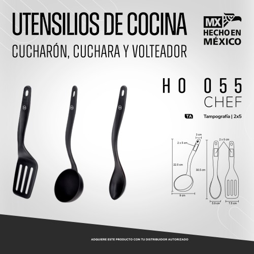 Cocina Chef HO 055 CUCHARA (HO055CUCHARA – polipropileno – articulo promocional)