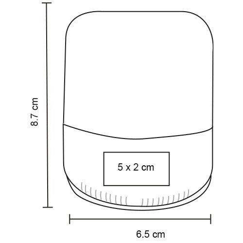 Lampara Jill HR 060 BLANCO (HR060 – plastico – articulo promocional)