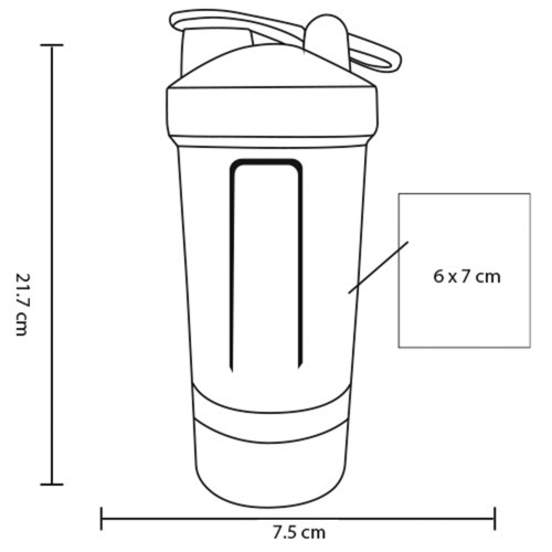 Cilindro Plastico Shifu T 356 AZUL (T356 – polipropileno – articulo promocional)