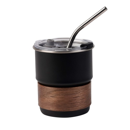 Vaso Drip T 294 NEGRO (T294 – acero inoxidable – articulo promocional)