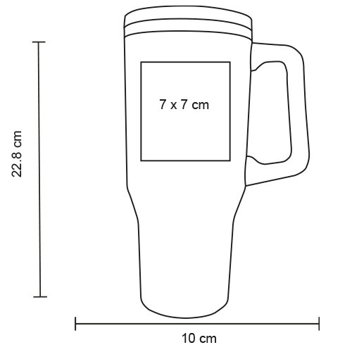 Termo Arum T 299 ROJO (T299 – int acero inoxidable/ext acero inoxidable – articulo promocional)