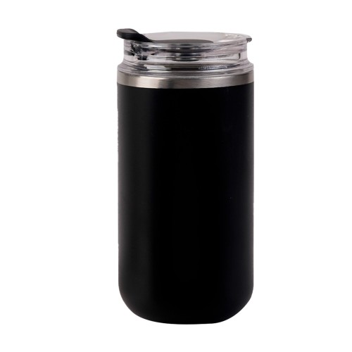 Termo Luar T 302 NEGRO (T302 – int acero inoxidable/ext acero inoxidable – articulo promocional)