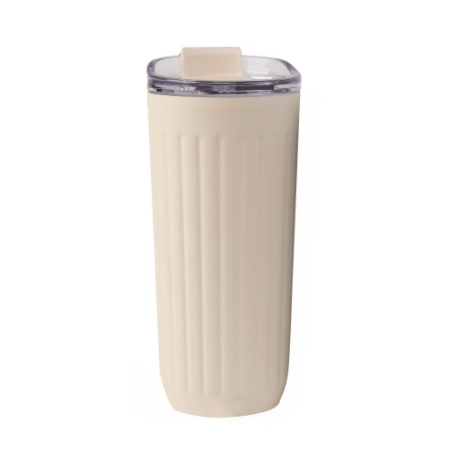 Termo Amareto T 310 BEIGE (T310 – int acero inoxidable/ext acero inoxidable – articulo promocional)