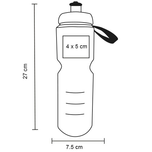 Cilindro Plastico Army T 285 NEGRO (T285 – polietileno – articulo promocional)