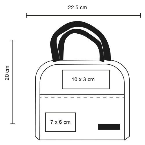 Lonchera Ducase LON 058 ROSA (LON058 – poliester – articulo promocional)