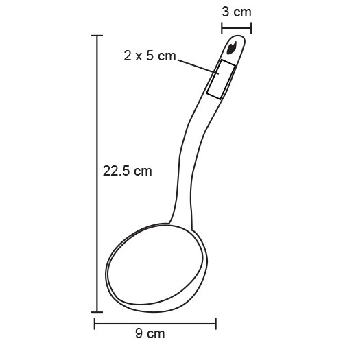 Cocina Chef HO 055 CUCHARON (HO055CUCHARON – polipropileno – articulo promocional)