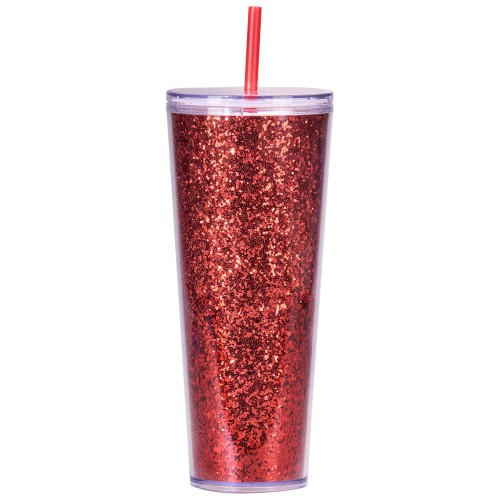 Vaso Cetra T 348 ROJO (T348 – acrilonitrilo estireno – articulo promocional)