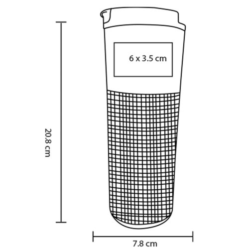 Termo Perl T 340 NEGRO (T340 – intacero inox/extacero inox – articulo promocional)