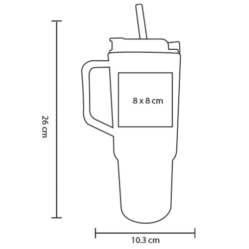 Termo Stan T 343 ROSA (T343 – pet/polipropileno – articulo promocional)
