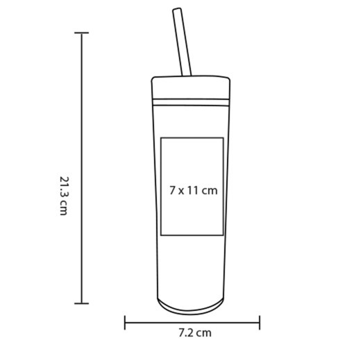 Vaso Sury T 346 ROSA (T346 – acrilonitrilo estireno – articulo promocional)