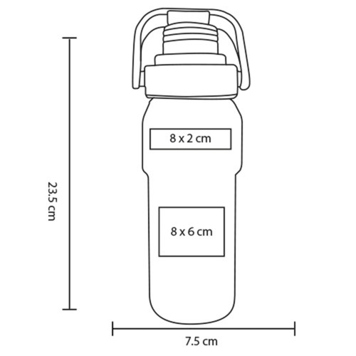 Cilindro Plastico Aslan T 359 BLANCO (T359 – policarbonato – articulo promocional)
