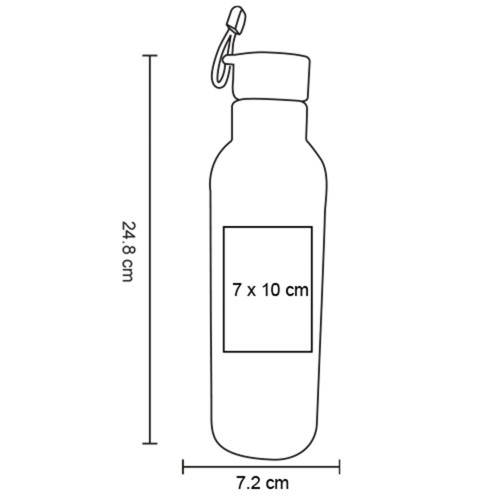 Cilindro Metalico Finn T 369 BLANCO (T369 – acero inoxidable – articulo promocional)