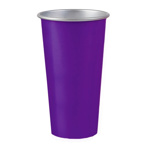 Vaso Croma T 296 MORADO (T296 – aluminio – articulo promocional)