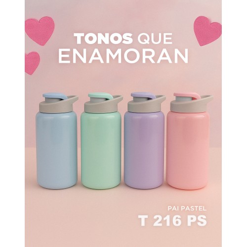 Cilindro Plastico Pai Pastel T 216 PS MENTA (T216ps – pet/polipropileno – articulo promocional)