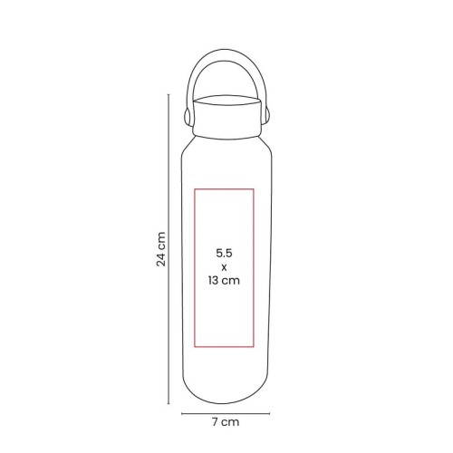 Cilindro Plastico Cilindro Minca Blanco ANF 084 B Blanco (ANF084B – plastico – articulo promocional)