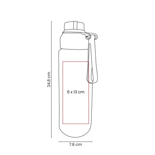 Cilindro Plastico Cilindro Woda Negro ANF 087 N Negro (ANF087N – plastico – articulo promocional)