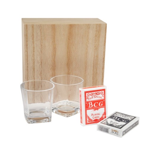 Set Set de Bar Barouk BAR 048 BE Beige (BAR048BE – vidrio / madera / plastico – articulo promocional)