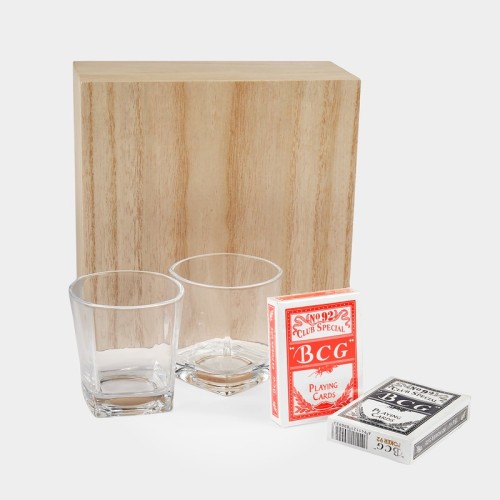 Set Set de Bar Barouk BAR 048 BE Beige (BAR048BE – vidrio / madera / plastico – articulo promocional)