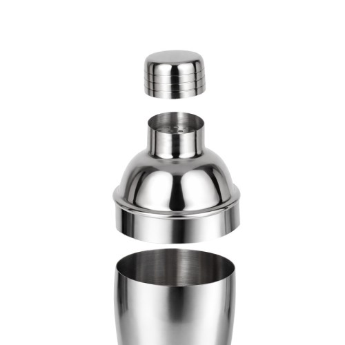 Set Set Shaker Korai BAR 051 S Plata (BAR051S – acero inoxidable / madera – articulo promocional)